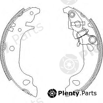  REMSA part 409901 Brake Shoe Set