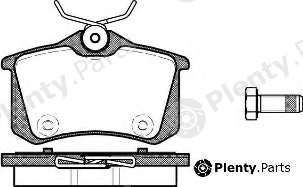  REMSA part 026314 Brake Pad Set, disc brake