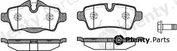  REMSA part 134400 Brake Pad Set, disc brake