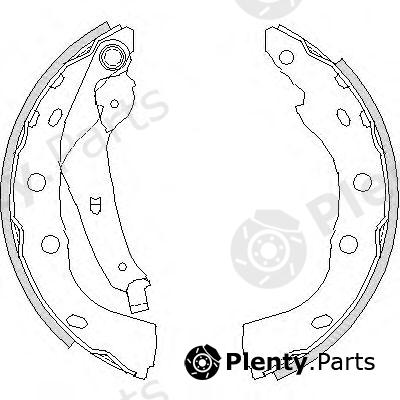  REMSA part 419500 Brake Shoe Set