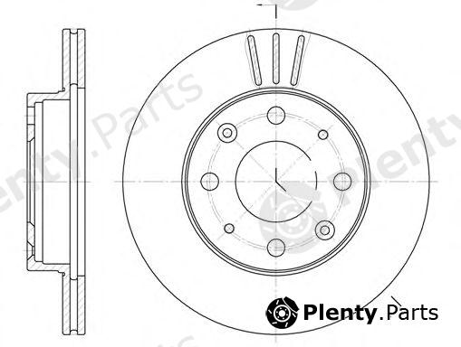  REMSA part 636810 Brake Disc