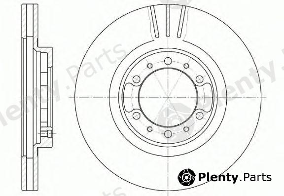  REMSA part 646210 Brake Disc