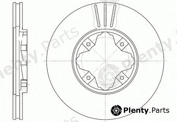  REMSA part 648510 Brake Disc
