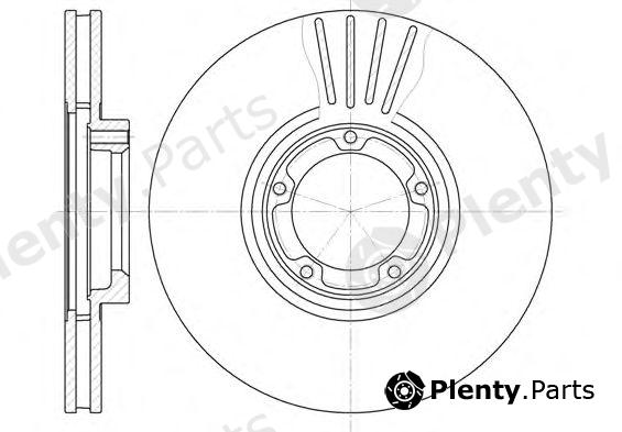  REMSA part 651910 Brake Disc