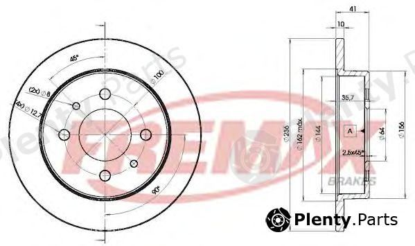  FREMAX part BD-7763 (BD7763) Brake Disc