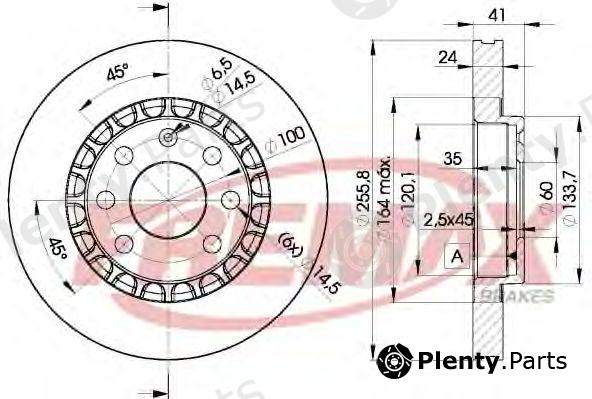  FREMAX part BD-9042 (BD9042) Brake Disc