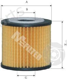  MFILTER part TE600 Oil Filter