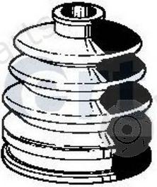  ERT part 500222 Bellow Set, drive shaft