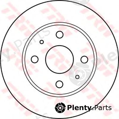  TRW part DF4887 Brake Disc