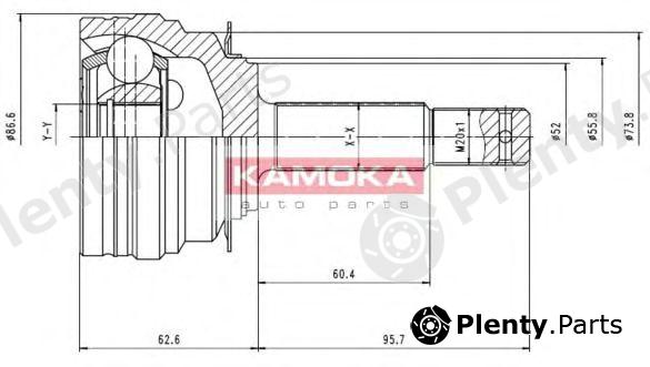  KAMOKA part 7098 Joint Kit, drive shaft