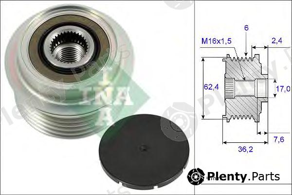  INA part 535023810 Alternator Freewheel Clutch