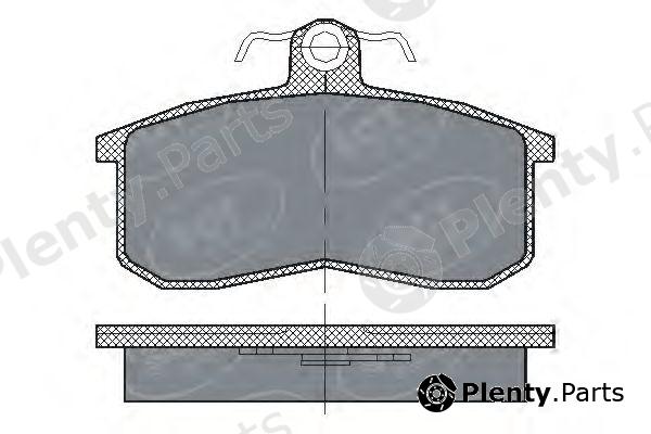  SCT Germany part SP101 Brake Pad Set, disc brake