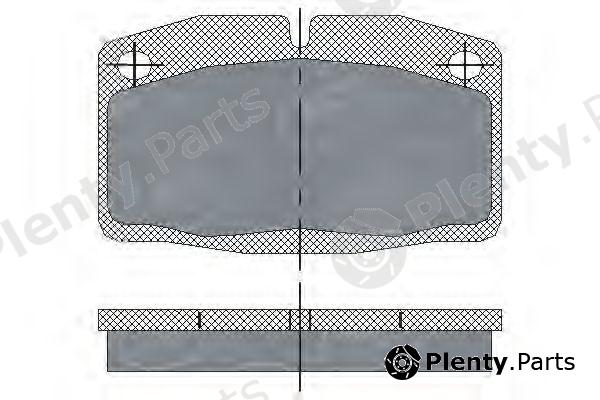  SCT Germany part SP105 Brake Pad Set, disc brake