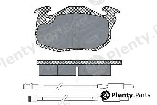  SCT Germany part SP107 Brake Pad Set, disc brake