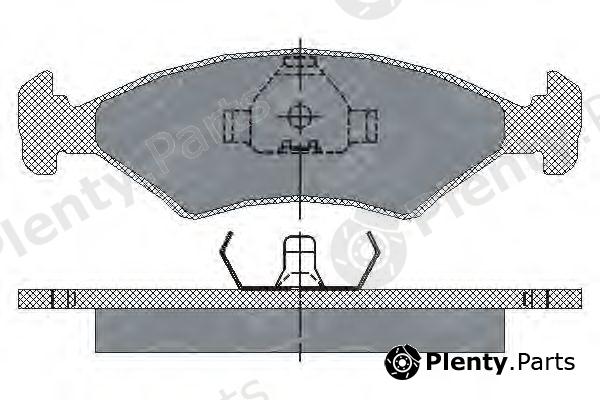  SCT Germany part SP108 Brake Pad Set, disc brake