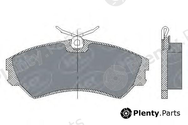  SCT Germany part SP129 Brake Pad Set, disc brake