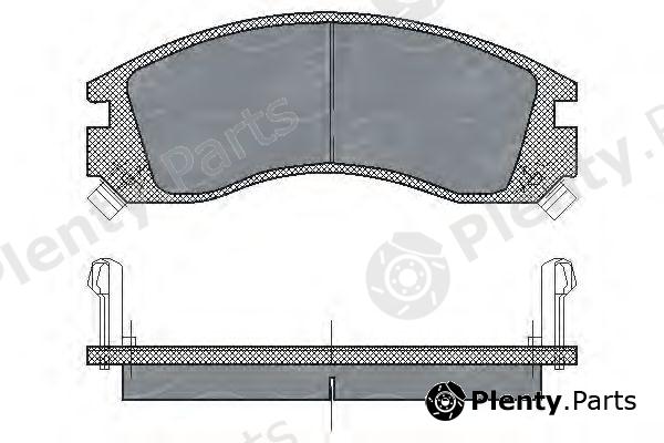  SCT Germany part SP171 Brake Pad Set, disc brake