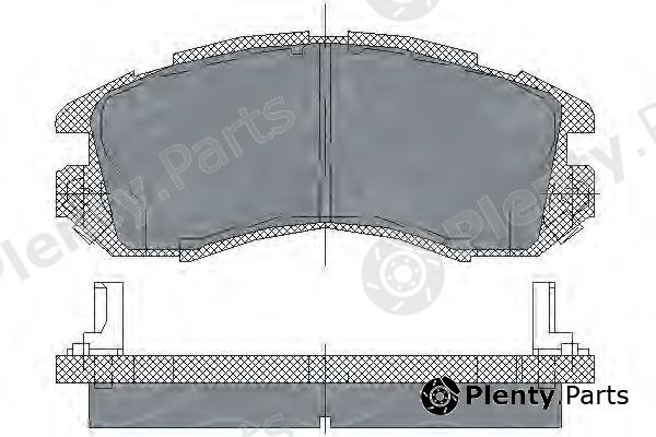  SCT Germany part SP210 Brake Pad Set, disc brake