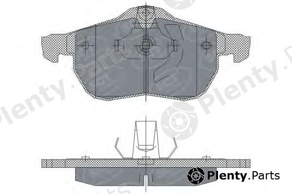  SCT Germany part SP243 Brake Pad Set, disc brake
