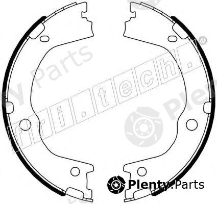  fri.tech. part 1046.227 (1046227) Brake Shoe Set, parking brake