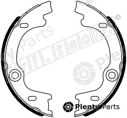 fri.tech. part 1049.169 (1049169) Brake Shoe Set, parking brake