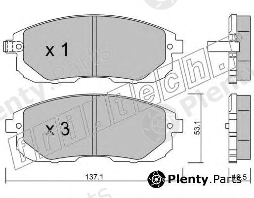  fri.tech. part 893.0 (8930) Brake Pad Set, disc brake