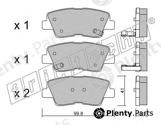  fri.tech. part 903.0 (9030) Brake Pad Set, disc brake