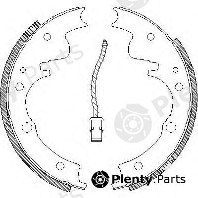  ROADHOUSE part 410401 Brake Shoe Set
