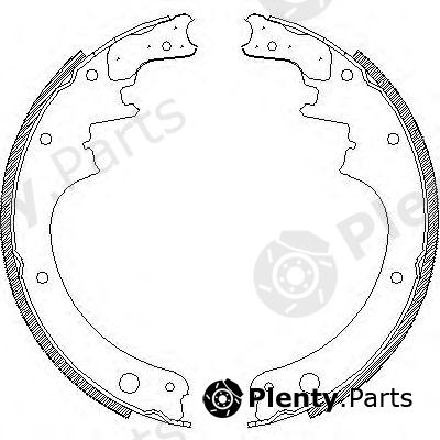 ROADHOUSE part 414200 Brake Shoe Set