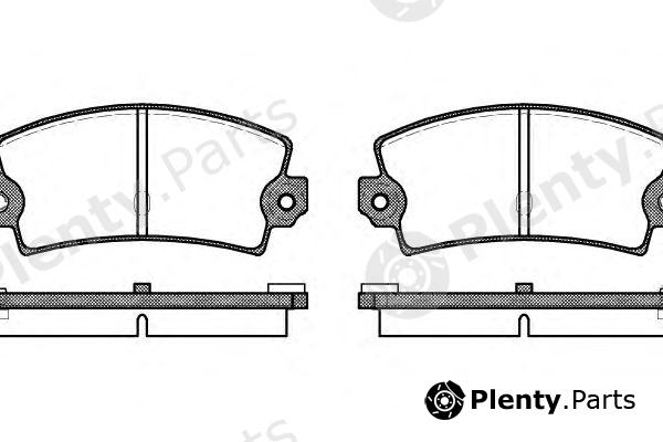  ROADHOUSE part 202136 Brake Pad Set, disc brake