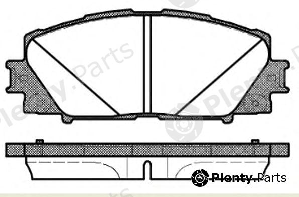  ROADHOUSE part 2122410 Brake Pad Set, disc brake
