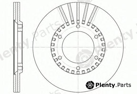  ROADHOUSE part 633710 Brake Disc