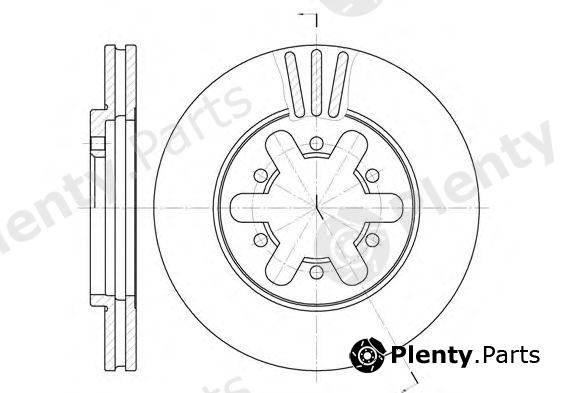  ROADHOUSE part 645010 Brake Disc