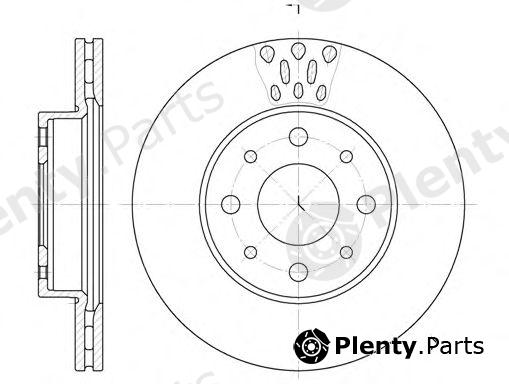  ROADHOUSE part 651710 Brake Disc