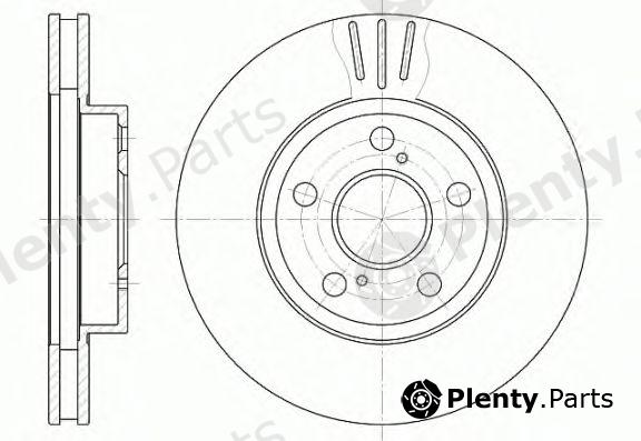  ROADHOUSE part 654010 Brake Disc