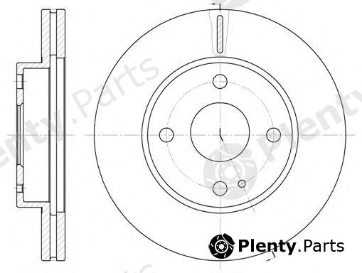  REMSA part 605610 Brake Disc