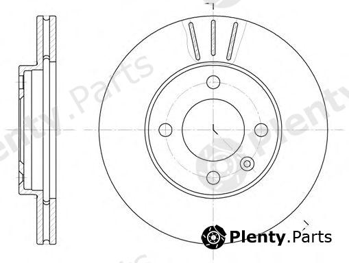  REMSA part 608410 Brake Disc