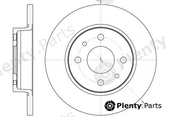  REMSA part 608900 Brake Disc