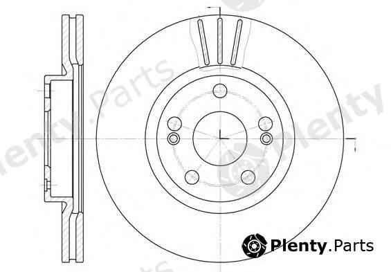  REMSA part 630110 Brake Disc