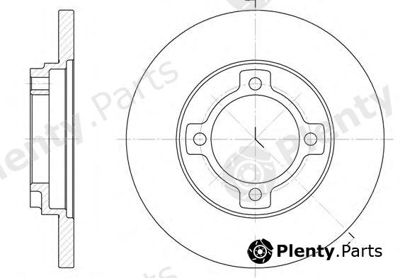  REMSA part 652200 Brake Disc
