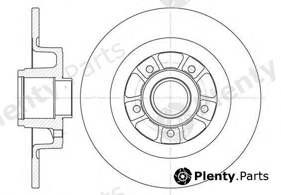  REMSA part 661300 Brake Disc