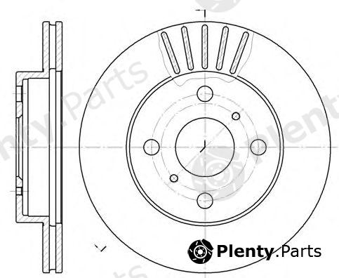  REMSA part 661810 Brake Disc