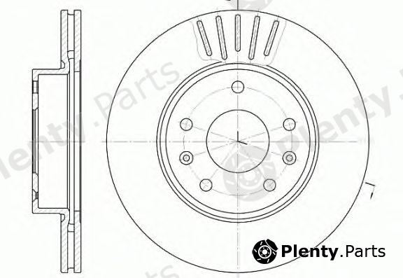  REMSA part 667010 Brake Disc
