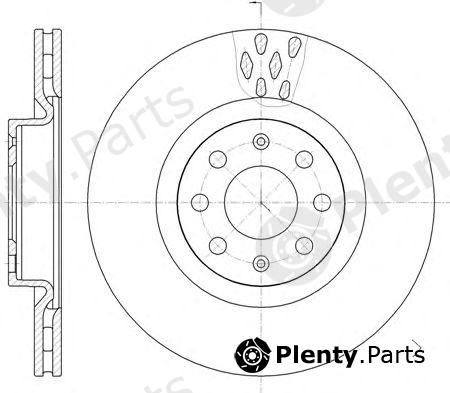  REMSA part 698210 Brake Disc