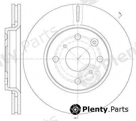  REMSA part 6100310 Brake Disc