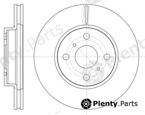  REMSA part 6100510 Brake Disc