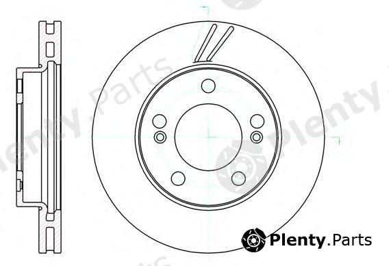  REMSA part 6104010 Brake Disc