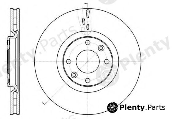  REMSA part 6105910 Brake Disc