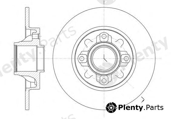  REMSA part 6106000 Brake Disc