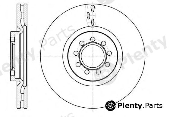  REMSA part 6106110 Brake Disc